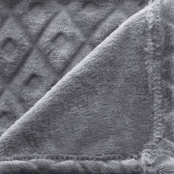Κουβέρτα Καναπέ Fleece (125x150) A-S Flanel Losan Grey 164044L