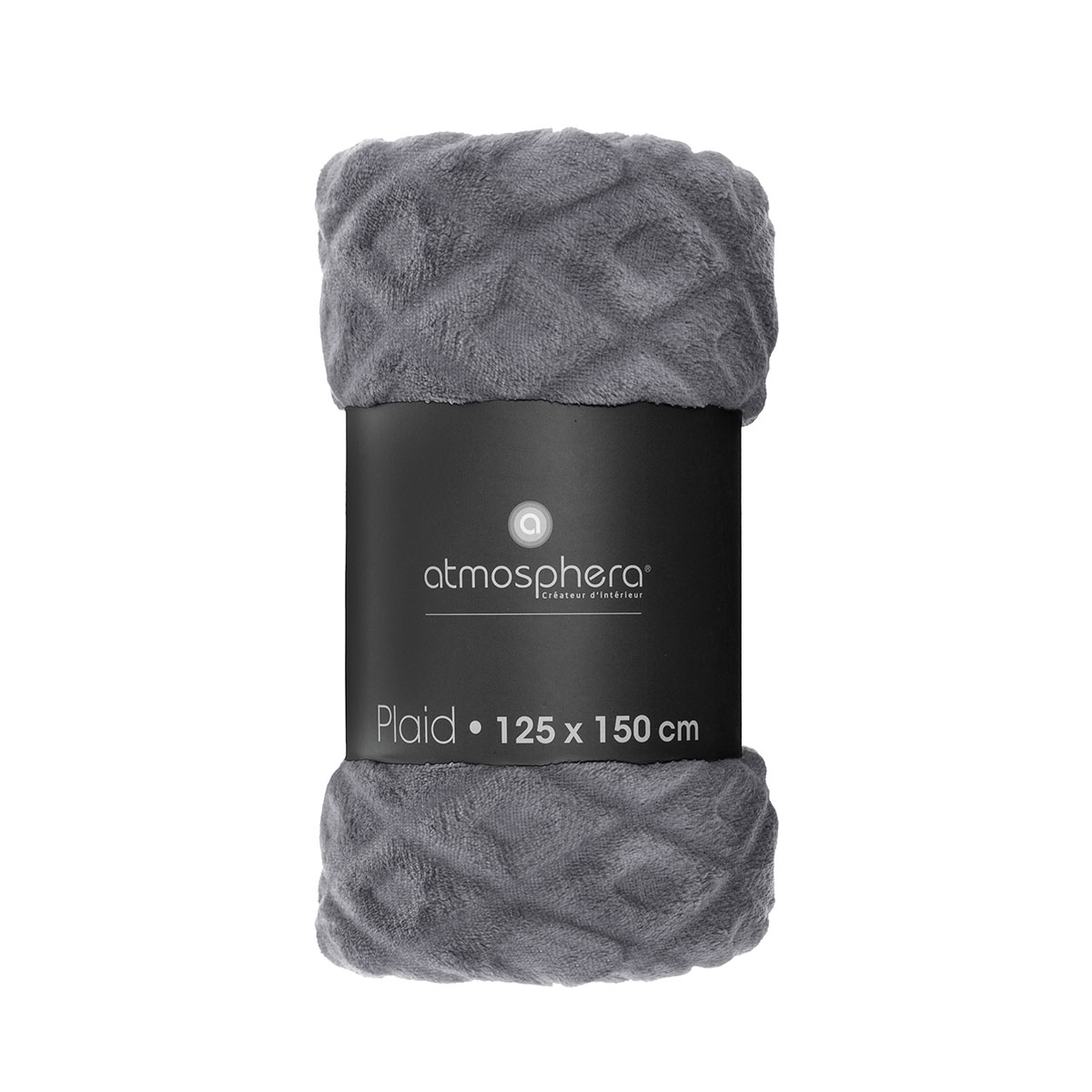 Κουβέρτα Καναπέ Fleece (125X150) A-S Flanel Losan Grey 164044L Λευκά Είδη Σαλονιού Κουβέρτες Spitishop