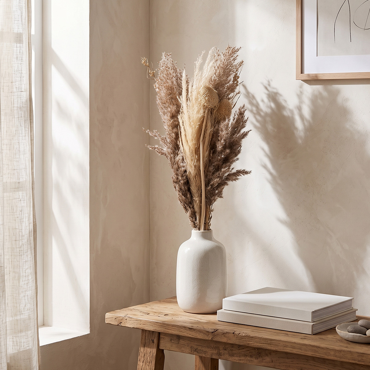 Αποξηραμένα Διακοσμητικά Κλαδιά Pampas 58εκ. A-S Pampa Bouquet 189111