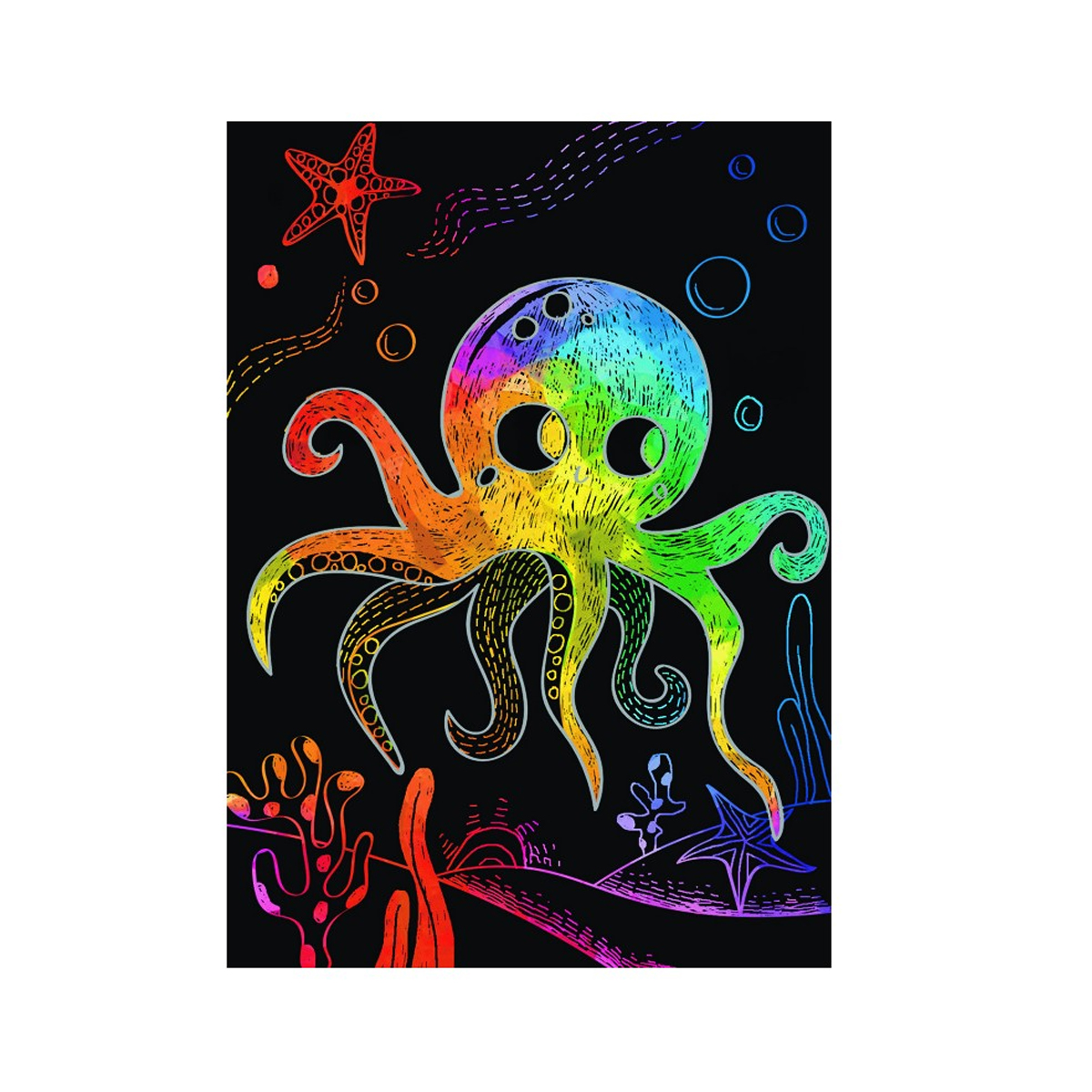 Ζωγραφική Scratch Avenir Under The Sea