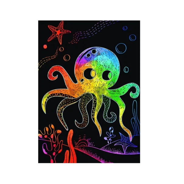 Ζωγραφική Scratch Avenir Under The Sea