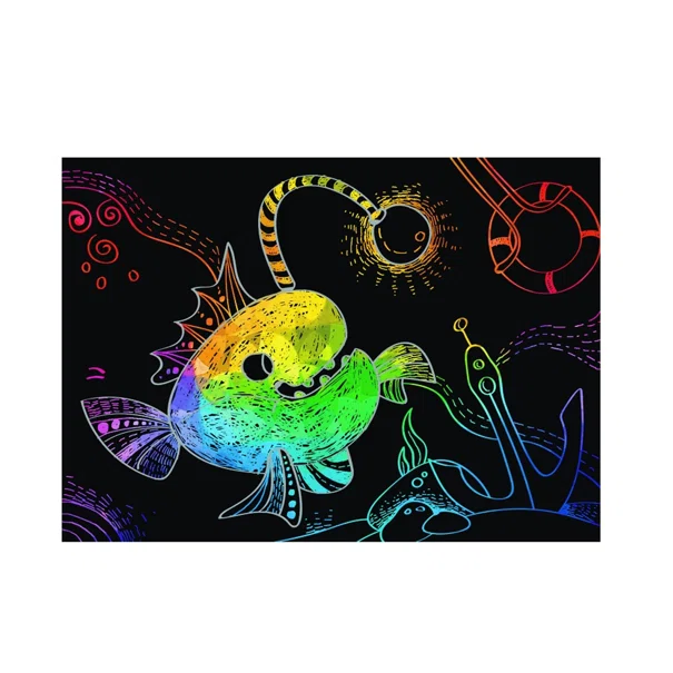 Ζωγραφική Scratch Avenir Under The Sea