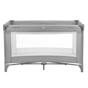 Παρκοκρέβατο 2 Θέσεων (0+ Μηνών/Έως 15kg) Kikka Boo So Gifted Grey 2023