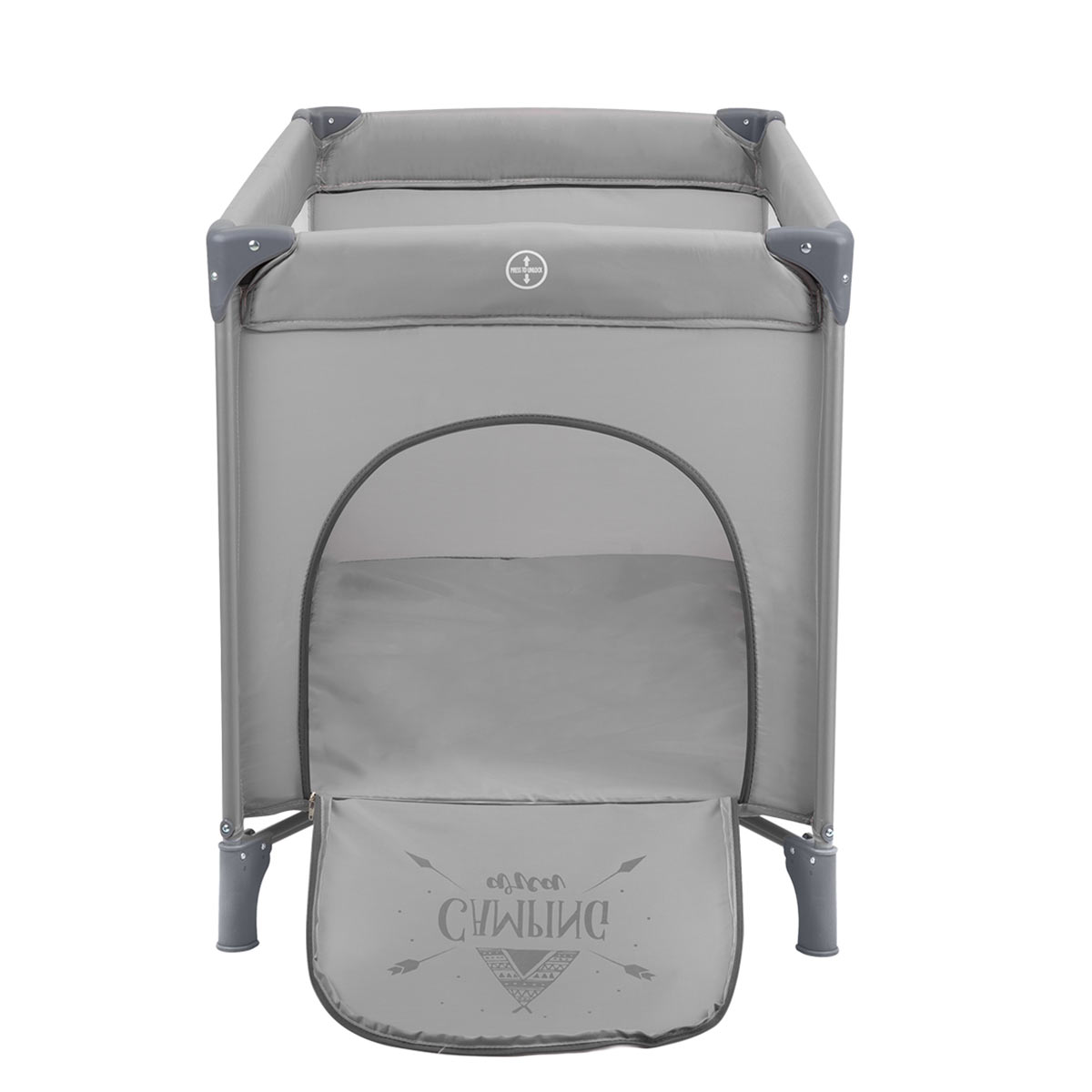 Παρκοκρέβατο 2 Θέσεων (0+ Μηνών Έως 15Kg) Kikka Boo So Gifted Grey 2023 Άμεσα Διαθέσιμα Βρεφικά Είδη Spitishop