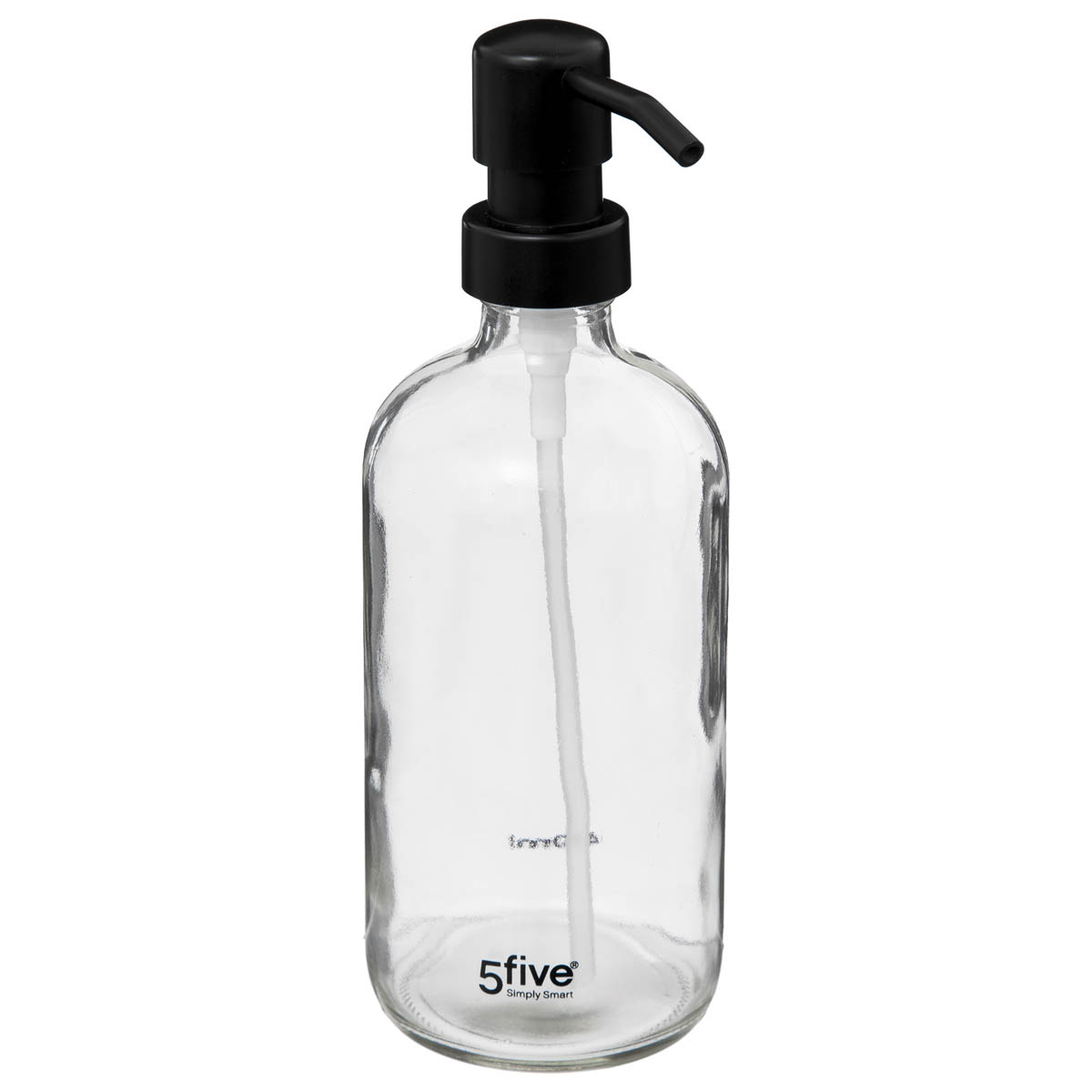 Dispenser Μπάνιου 450ml (Φ7.4x21) F-V Transparent 174712A