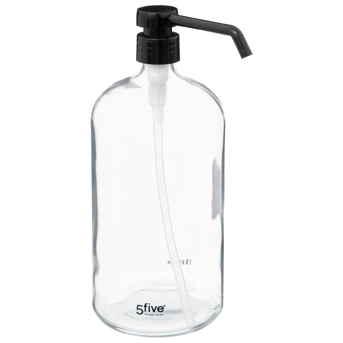 Dispenser Μπάνιου 1lt (Φ9.5x24) F-V Transparent 174797A