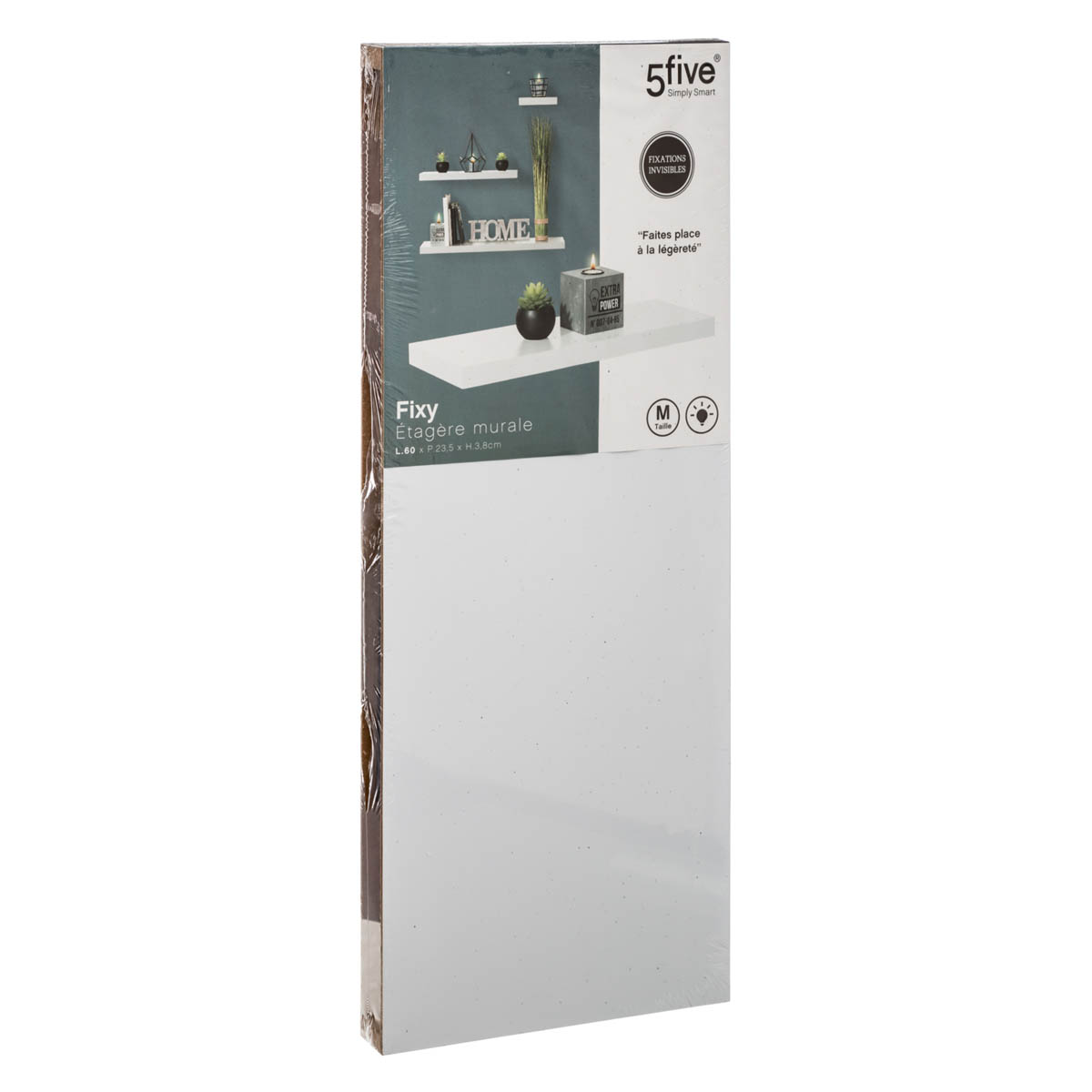 Ράφι Τοίχου (60X23 5X3 8) F-V White 138953B Όσα Αγαπήσατε Περισσότερο Μόλις Ξαναήρθαν - Είναι Πάλι Εδώ τα Είδη Οργάνωσης Που Spitishop