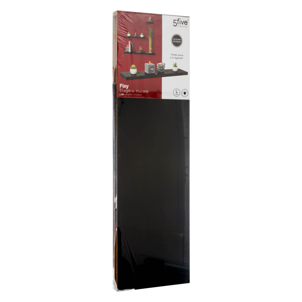 Ράφι Τοίχου (80X23 5X3 8) F-V Black 138954A Όσα Αγαπήσατε Περισσότερο Μόλις Ξαναήρθαν - Είναι Πάλι Εδώ τα Είδη Οργάνωσης Που Spitishop