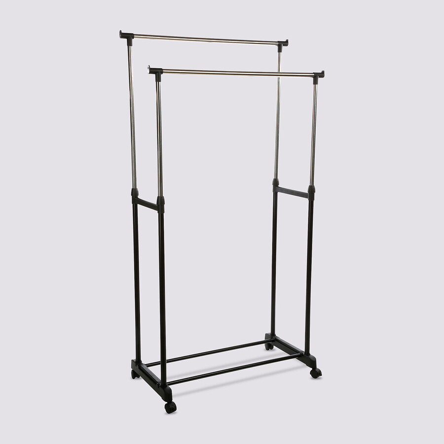 Κρεμάστρα Δαπέδου Διπλή 97.5/170εκ. Τροχήλατη F-V Icare 105343