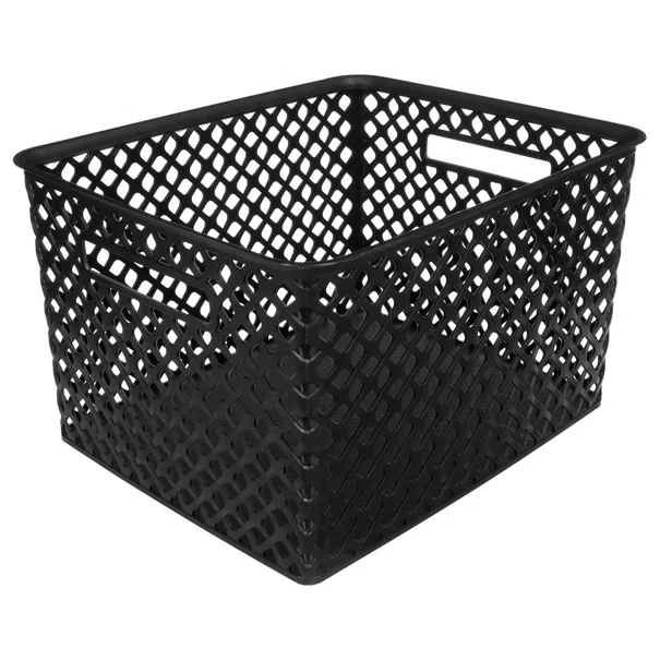 Καλάθι Αποθήκευσης (30.5x37x22) F-V Folk Black 138802A