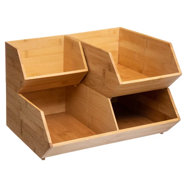 Θήκη Οργάνωσης 2 Θέσεων (35x30.5x12.5) F-V Bamboo Stackable 167734