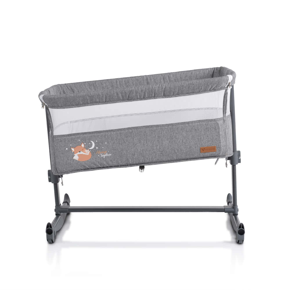 Λίκνο (0+ Μηνών Έως 12Kg) Cangaroo Always Together Grey Βρεφικά Μωρού Spitishop