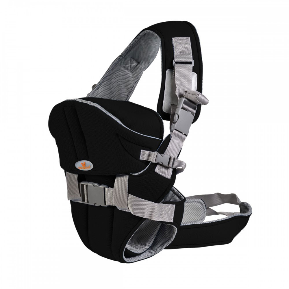 Μάρσιπος Κλασικός (3-12 Μηνών/Έως 12kg) Cangaroo Carry Go 2 Black