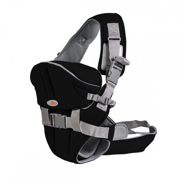 Μάρσιπος Κλασικός (3-12 Μηνών/Έως 12kg) Cangaroo Carry Go 2 Black
