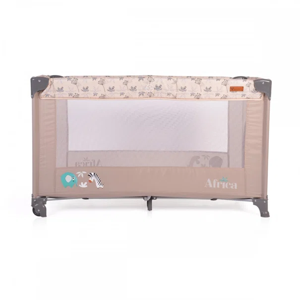 Παρκοκρέβατο (0+ Μηνών/Έως 15kg) Cangaroo Africa Beige