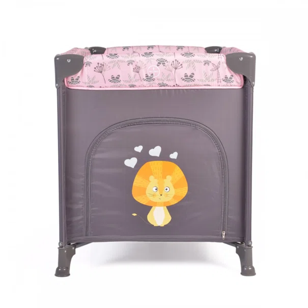 Παρκοκρέβατο (0+ Μηνών/Έως 15kg) Cangaroo Africa Pink