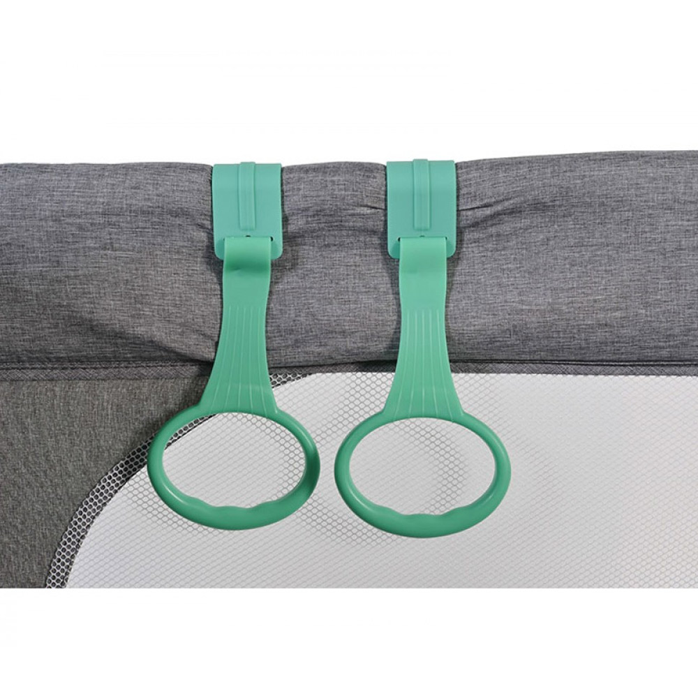 Παρκοκρέβατο (0+ Μηνών Έως 14Kg) Cangaroo Skyglow 1 Mint Βρεφικά Παρκοκρέβατα Μωρού Spitishop