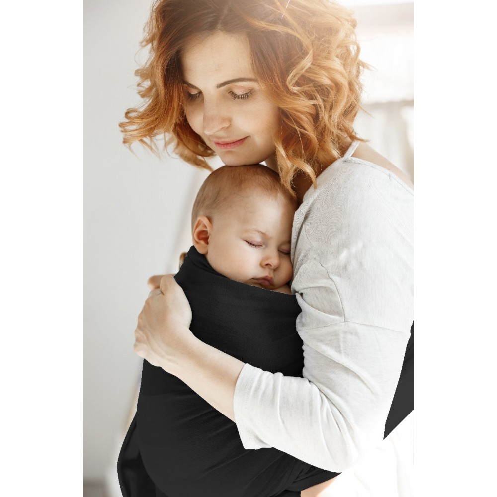 Μάρσιπος Wrap (4+ Μηνών/3.6-15.9kg) Cangaroo Cherish Black
