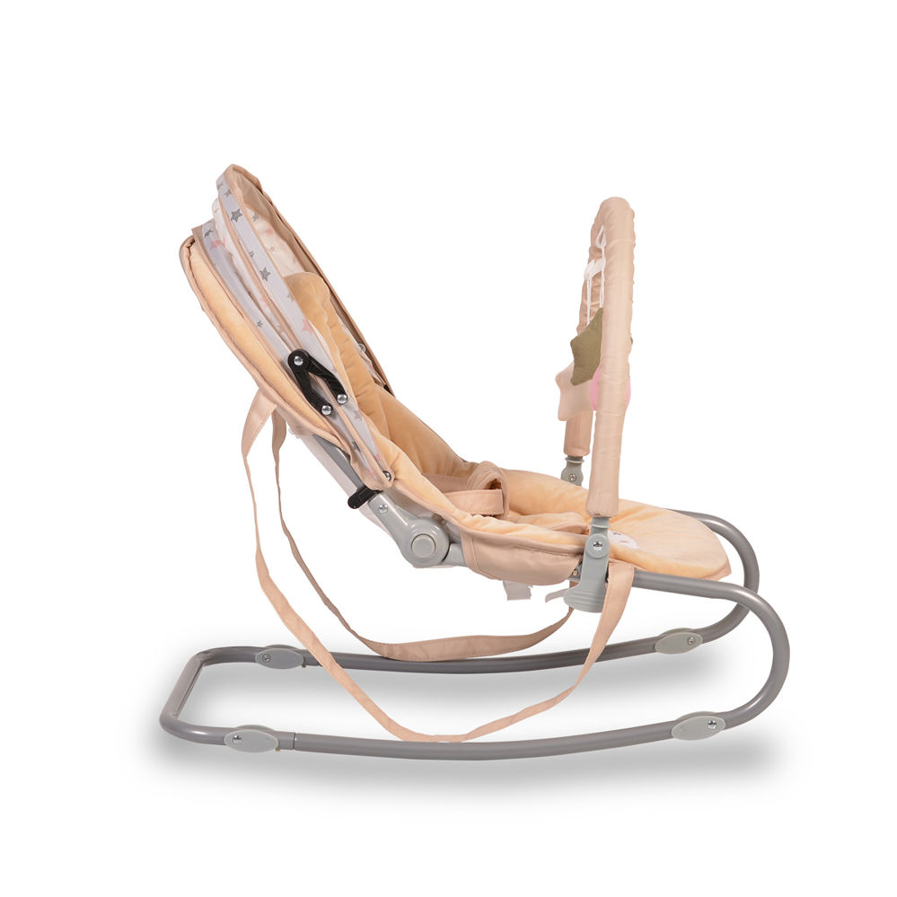 Ρηλάξ (0+ Μηνών Έως 9Kg) Moni Lulu Beige Βρεφικά Relax Μωρού Spitishop