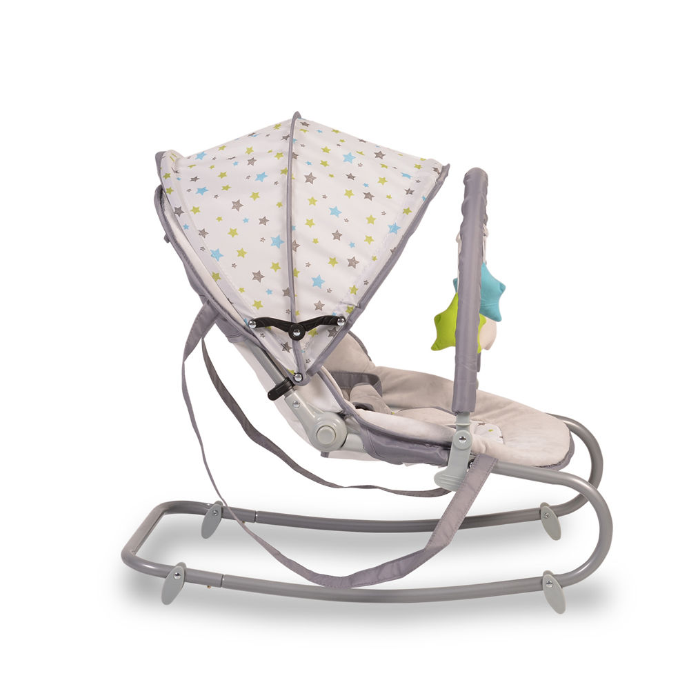 Ρηλάξ (0+ Μηνών/Έως 9kg) Moni Lulu Grey