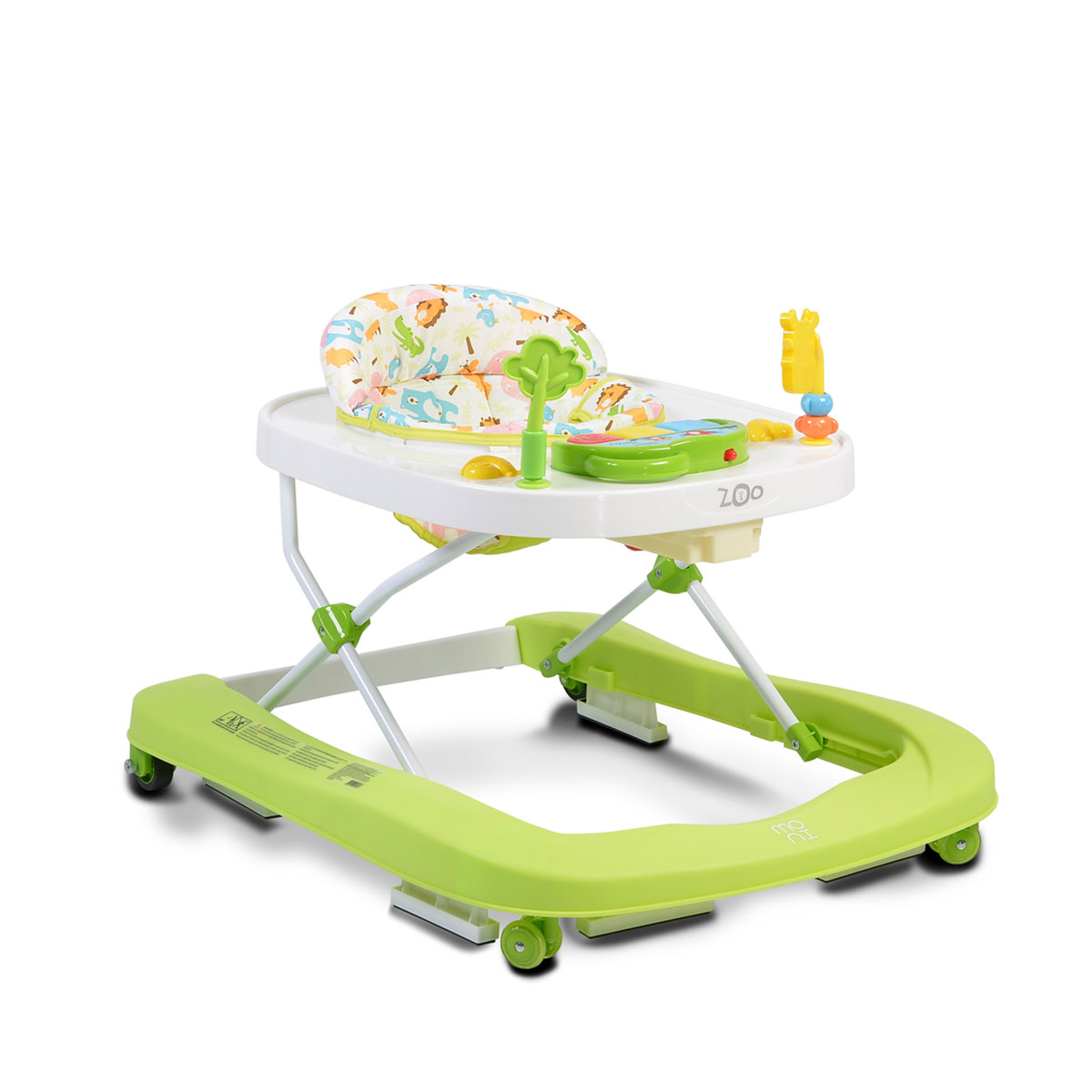 Στράτα (6+ Μηνών) Moni Zoo 2 In 1 Green