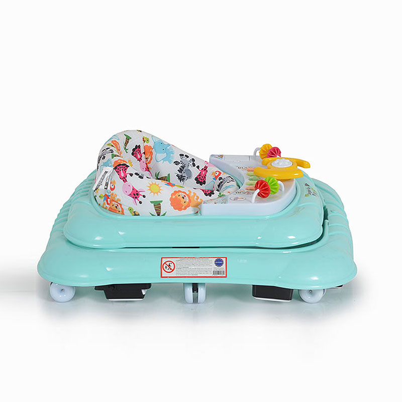 Στράτα (6+ Μηνών Έως 12Kg) Moni Jungle Fun Mint Παιχνίδια Βρεφικά για Μωρά 6 - 12 Spitishop