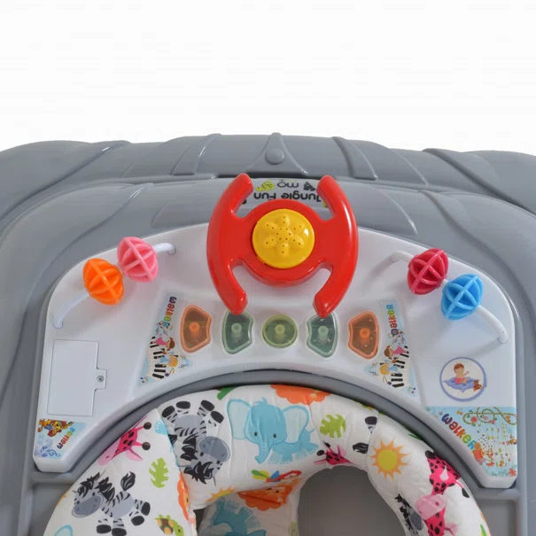 Στράτα (6+ Μηνών/Έως 12kg) Moni Jungle Fun Grey