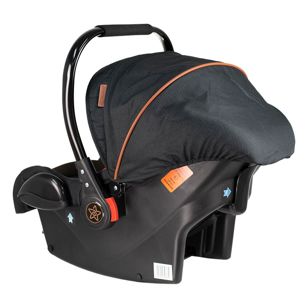Κάθισμα Αυτοκινήτου (0-13kg) Bebe Stars Baby Plus Black 008-189