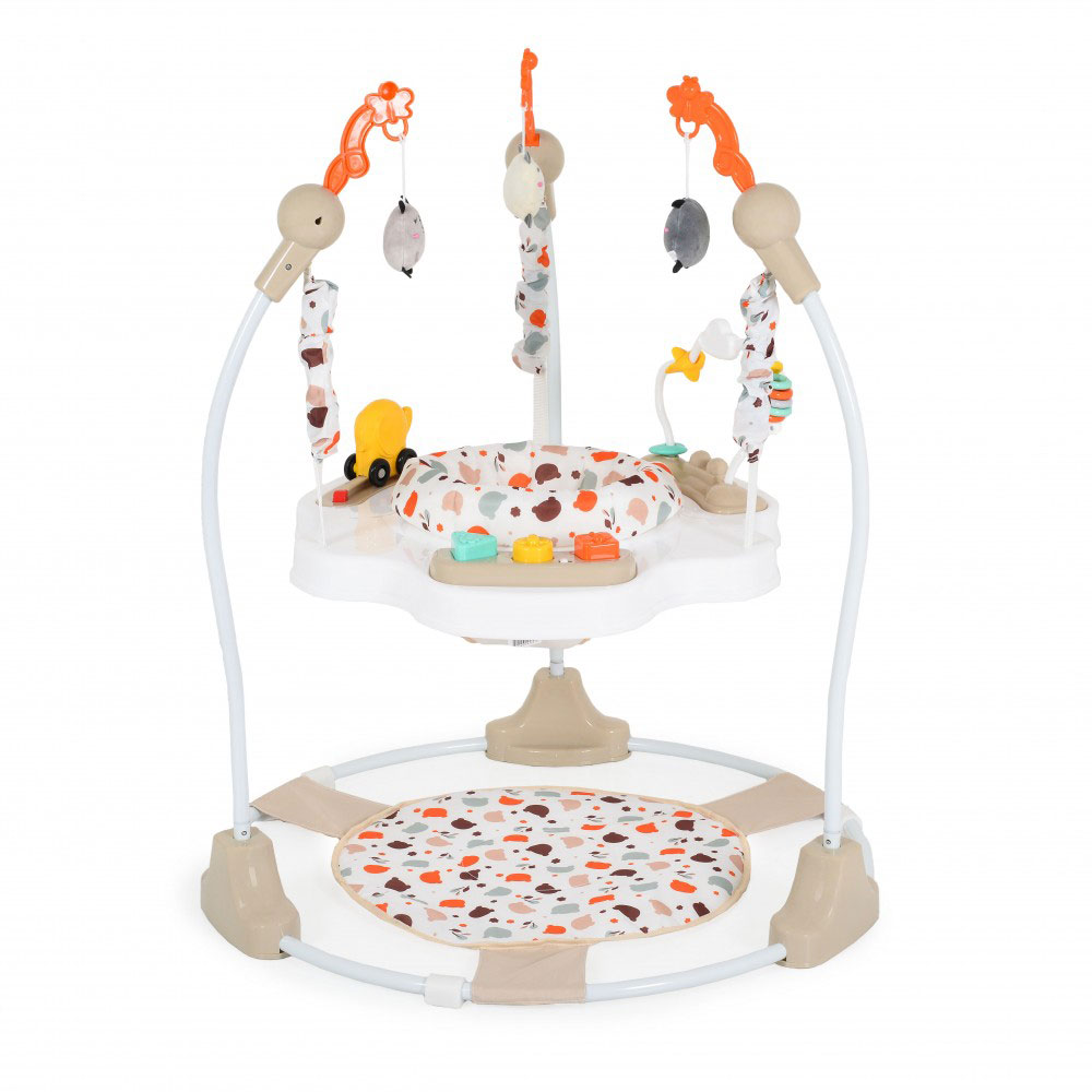 Baby Jumper (6+ Μηνών/Έως 12kg) Moni Magic Fun Beige