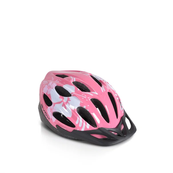 Παιδικό Κράνος Με Led (54-58cm) Byox Y02 Pink