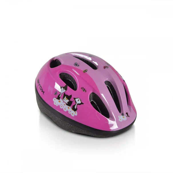 Παιδικό Κράνος Με Led (48-54cm) Byox Υ03 Pink
