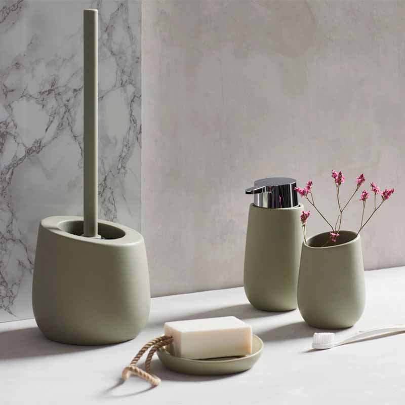 Dispenser Μπάνιου 320Ml Wenko Badi Lind Green 24118100 Μπάνιο Αξεσουάρ Spitishop