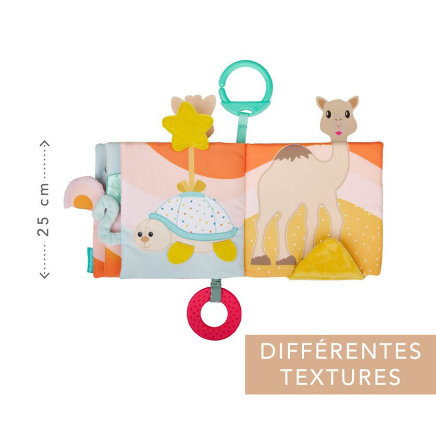 Κρεμαστό Βιβλίο Δραστηριότητας Sophie The Giraffe S850804 Παιχνίδια Βρεφικά για Μωρά 0 - 6 Μηνών Spitishop