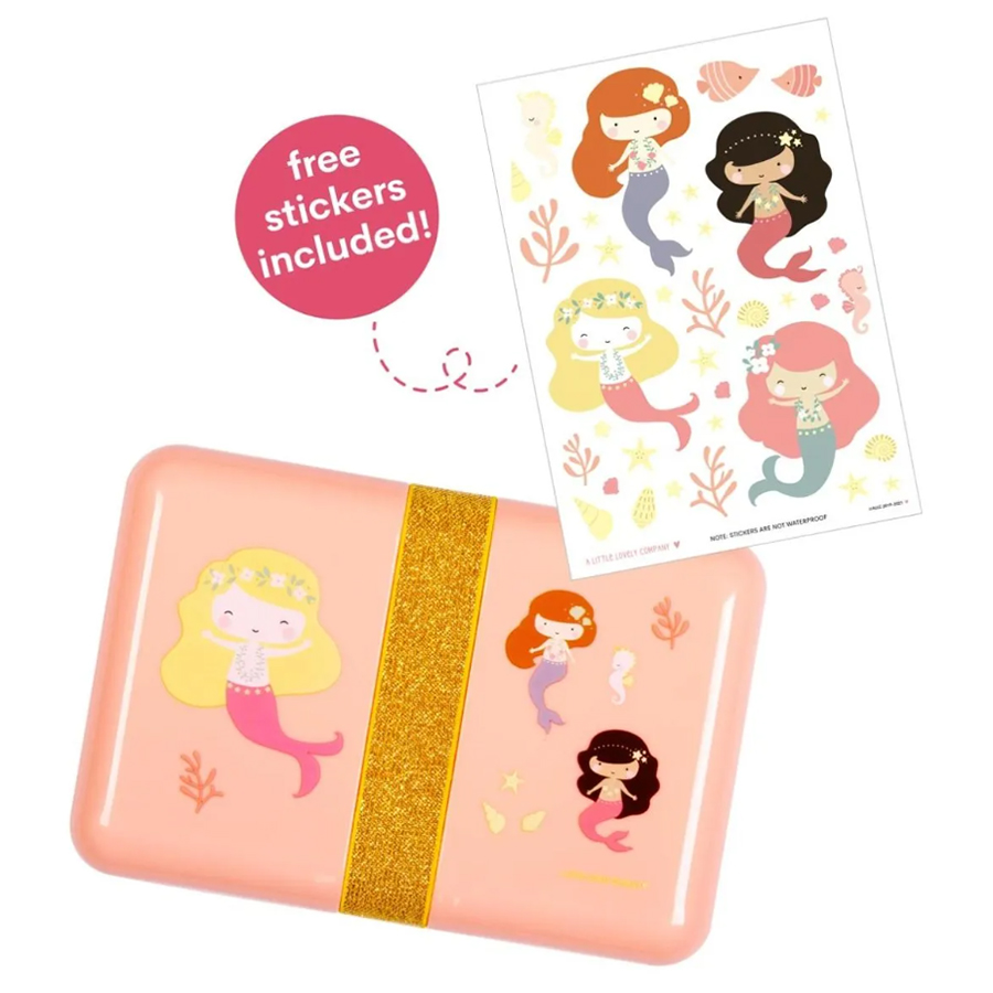 Φαγητοδοχείο 850Ml (18X12X6) Α Little Lovely Company Mermaids Sbmepi31 Παιδικά Είδη Φαγητού & Αξεσουάρ Σερβιρίσματος Φαγητοδοχεία Spitishop