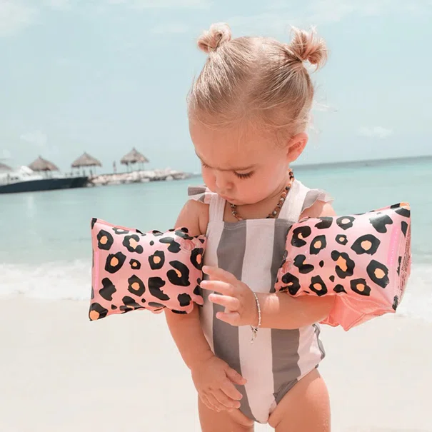 Μπρατσάκια (2-6 Ετών) Swim Essentials Leopard Rose Gold