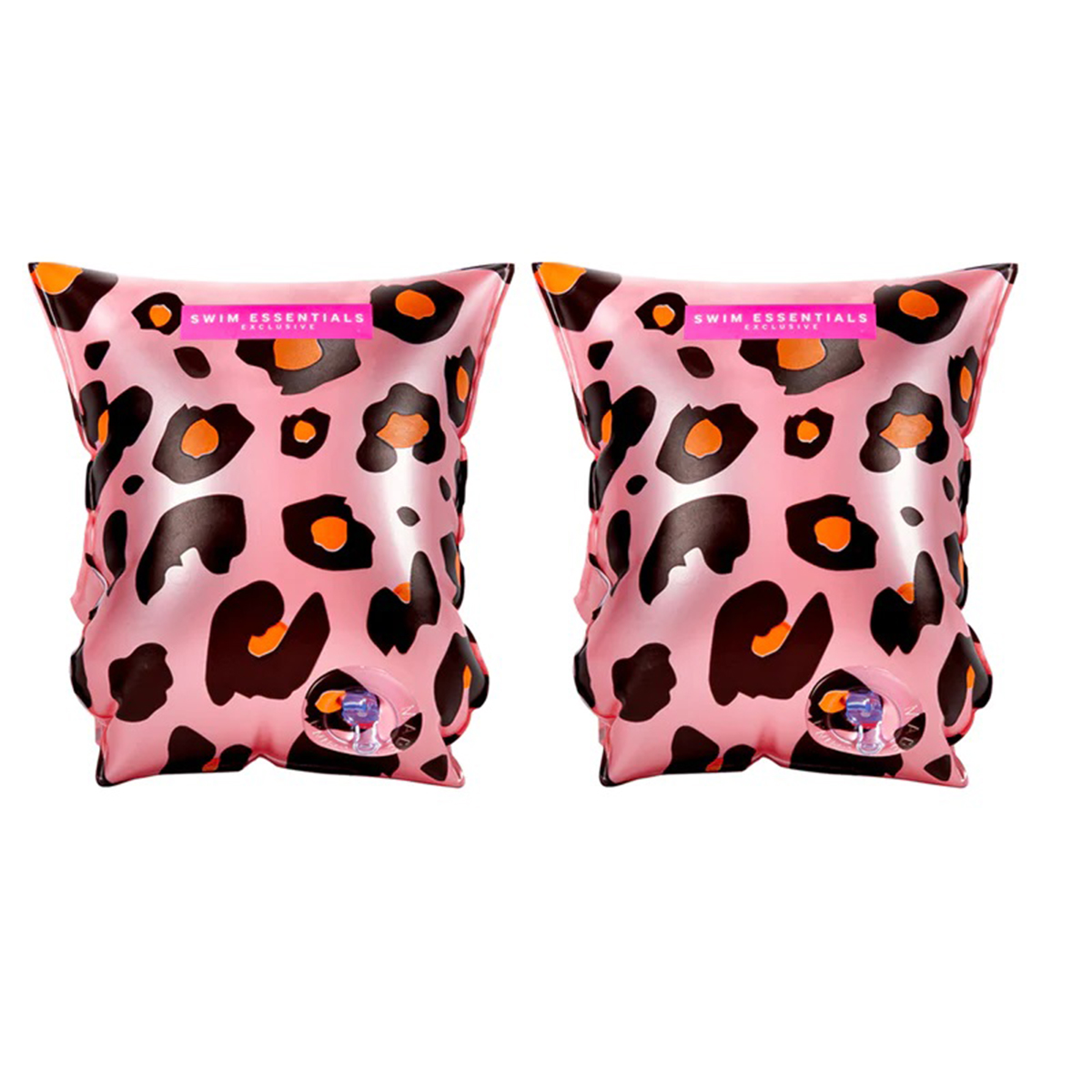 Μπρατσάκια (2-6 Ετών) Swim Essentials Leopard Rose Gold Θαλάσσης Παιδικά Είδη Σωσίβια - Spitishop
