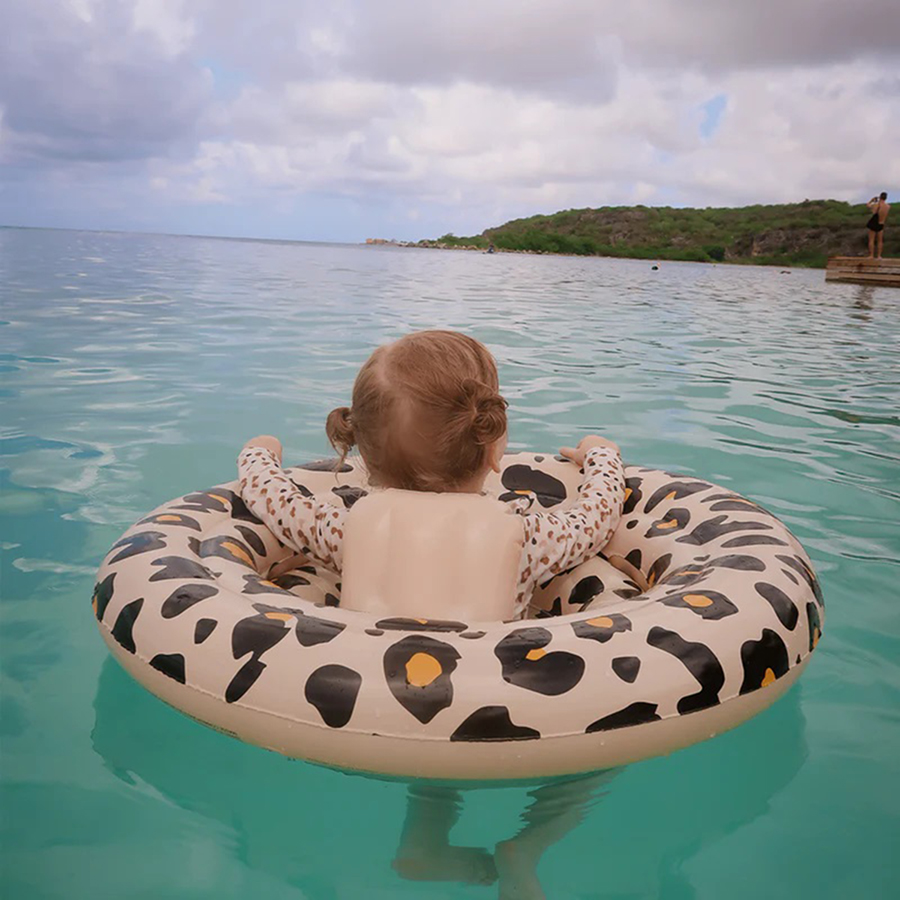 Βρεφικό Σωσίβιο (0-12 Μηνών) Swim Essentials Leopard Beige