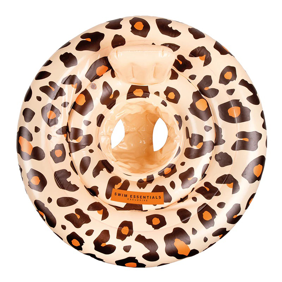 Βρεφικό Σωσίβιο (0-12 Μηνών) Swim Essentials Leopard Beige Θαλάσσης Παιδικά Είδη Σωσίβια - Μπρατσάκια Spitishop