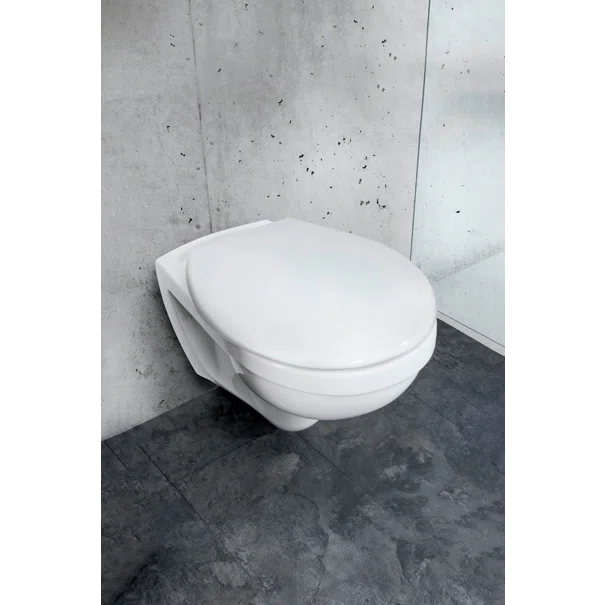 Καπάκι Λεκάνης (46x37.5) Wenko Vorno Neo White 24571100