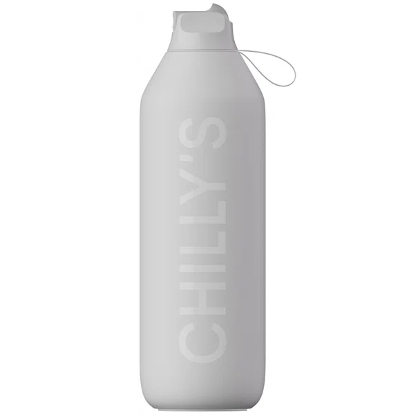 Μπουκάλι Θερμός 1lt Chilly's Series 2 Flip Granite Grey