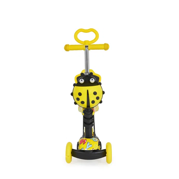 Παιδικό Πατίνι Τρίτροχο (2+ Ετών) Moni Lollipop Yellow