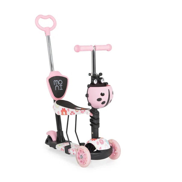 Παιδικό Πατίνι Τρίτροχο (2+ Ετών) Moni Lollipop Pink