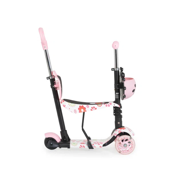 Παιδικό Πατίνι Τρίτροχο (2+ Ετών) Moni Lollipop Pink