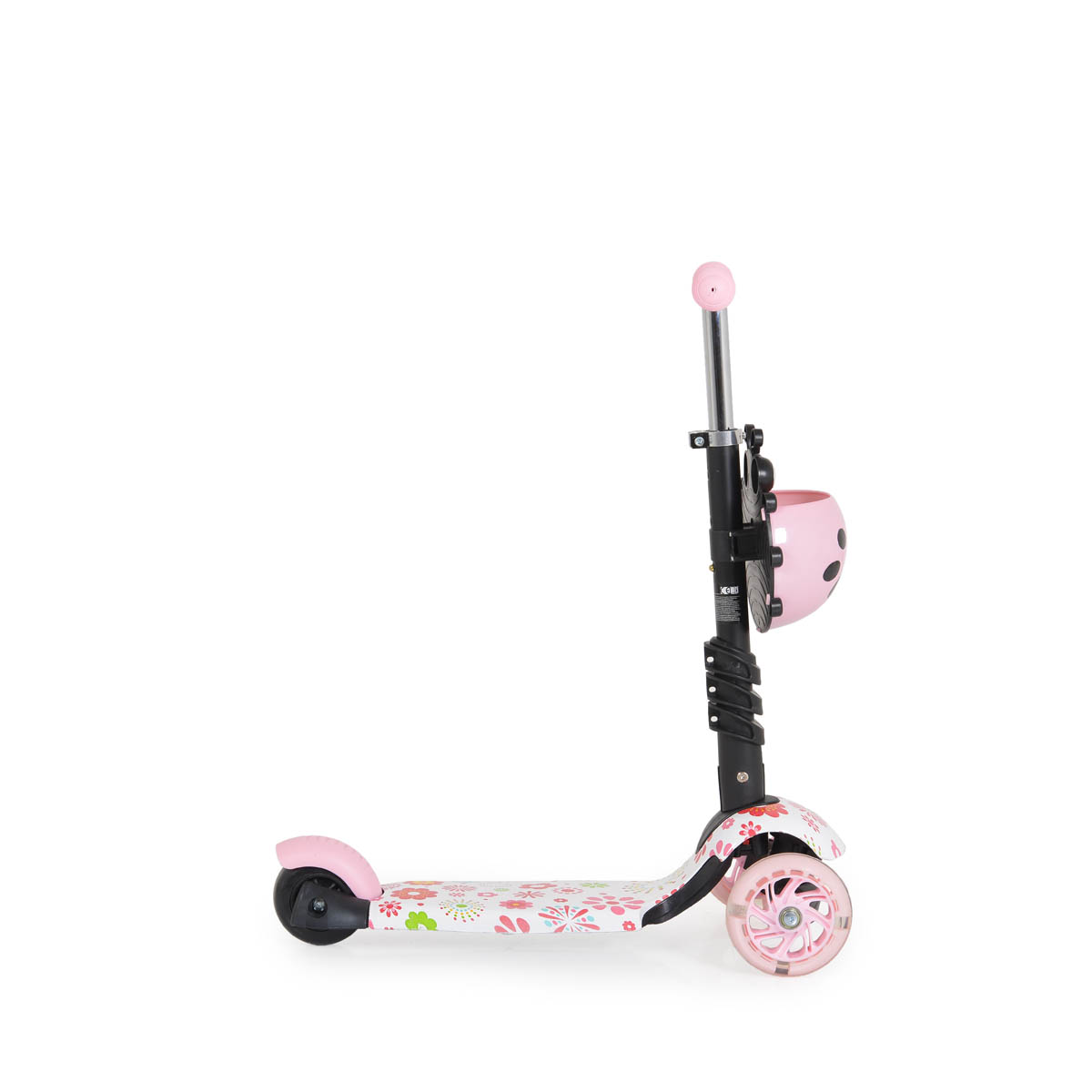 Παιδικό Πατίνι Τρίτροχο (2+ Ετών) Moni Lollipop Pink Παιχνίδια Πατίνια - Skateboard Spitishop