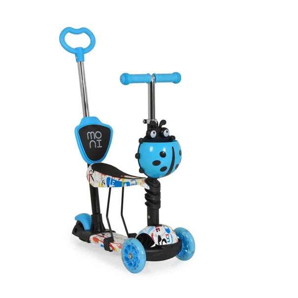 Παιδικό Πατίνι Τρίτροχο (2+ Ετών) Moni Lollipop Blue