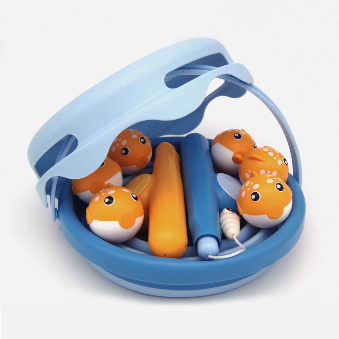Παιχνίδι Ψαρέματος + Κουβαδάκια (Σετ 10Τμχ) Compactoys Fishing Game Θαλάσσης Παιδικά Είδη Παιχνίδια Παραλίας Spitishop