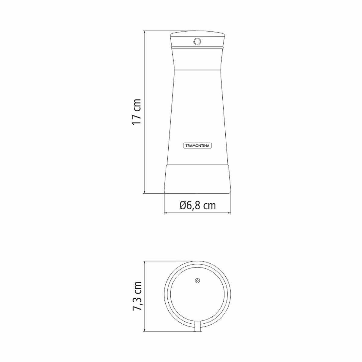 Μπουκάλι Για Λάδι 250ml Tramontina 61119/100