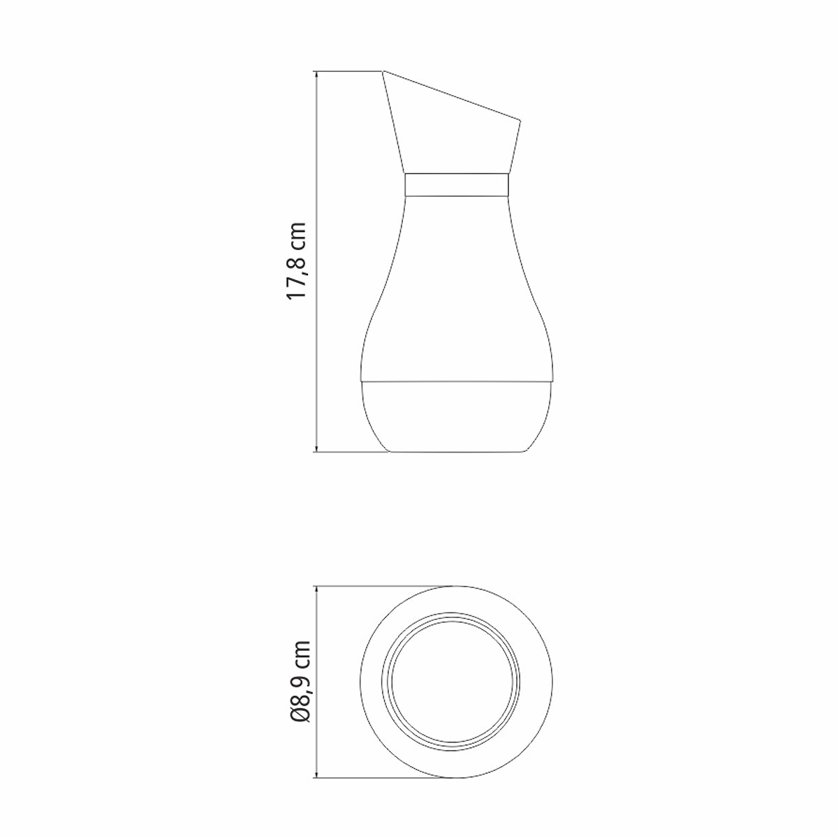 Μπουκάλι Για Λάδι 390ml Tramontina 61119/110