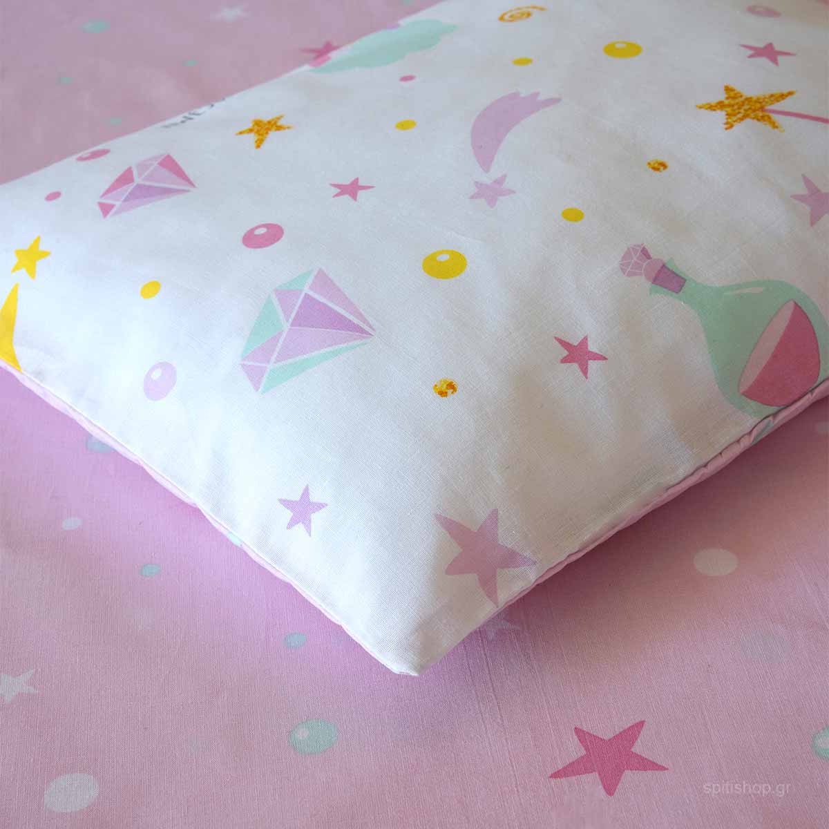 Κουβερλί Κούνιας (110X150) Kocoon Baby Magic Uni Βρεφικά Προίκα Μωρού Spitishop