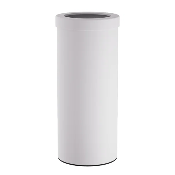Καλάθι Απλύτων (Φ25x57) Pam & Co 29-2557-033 White Matt
